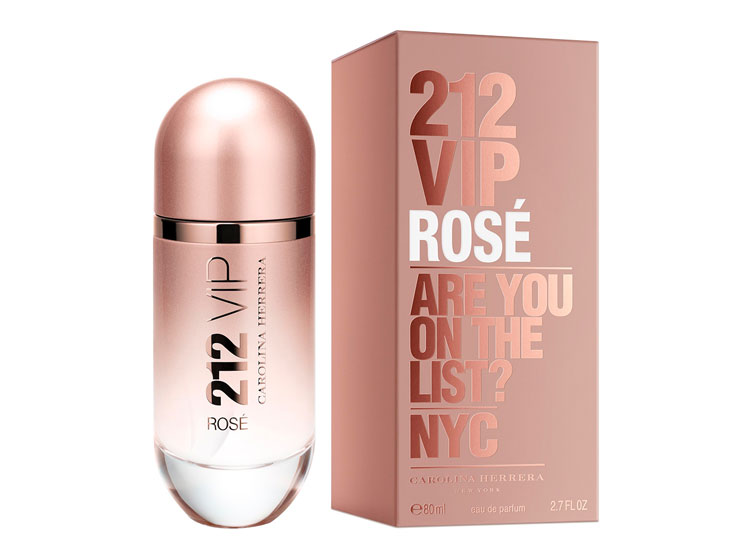 212 VIP Rosé: brindis en perfume