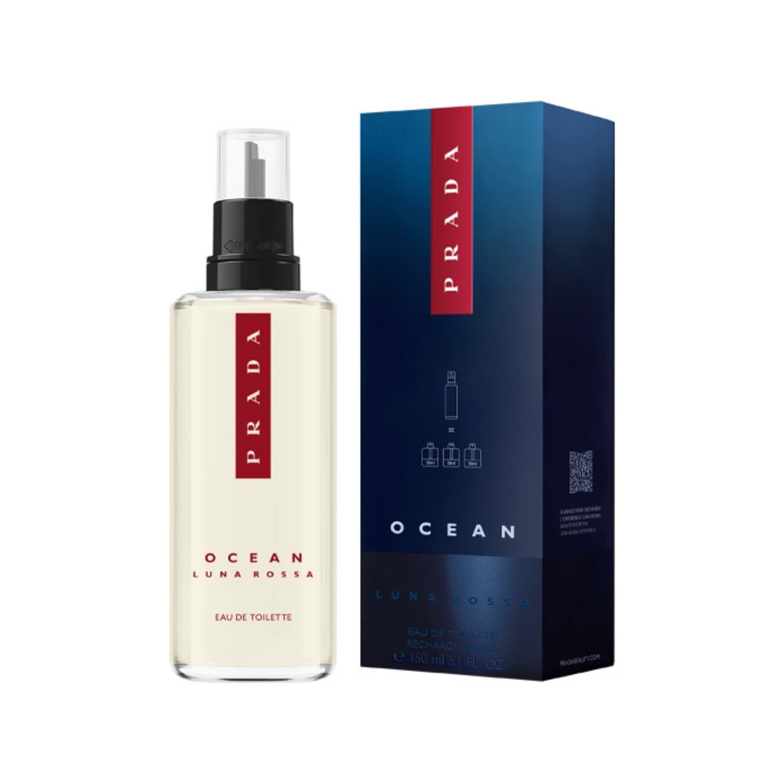 Luna Rossa Ocean Eau de Toilette Refill 150 ml