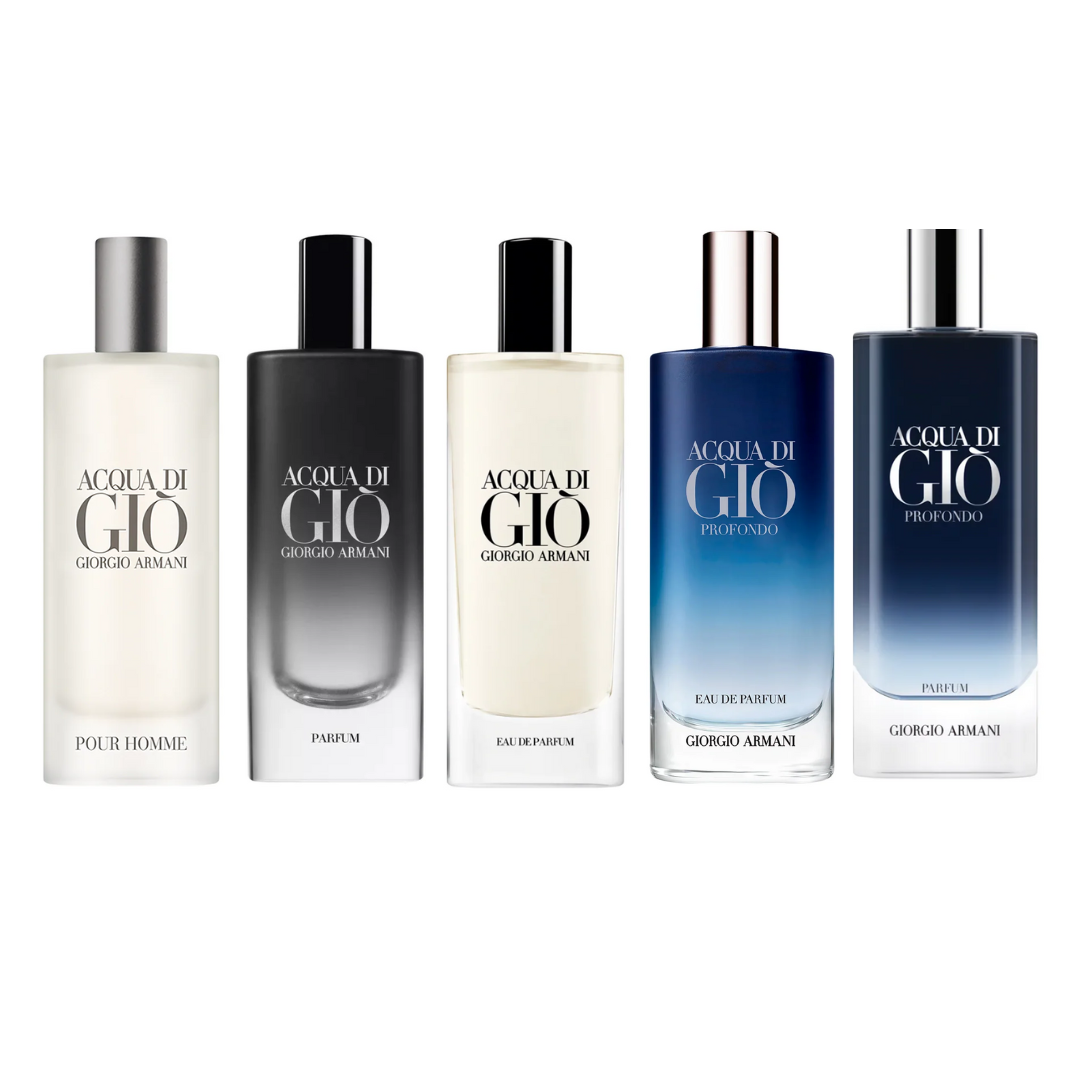 Pack Miniaturas Acqua di Giò Completo 5x15ml | Giorgio Armani