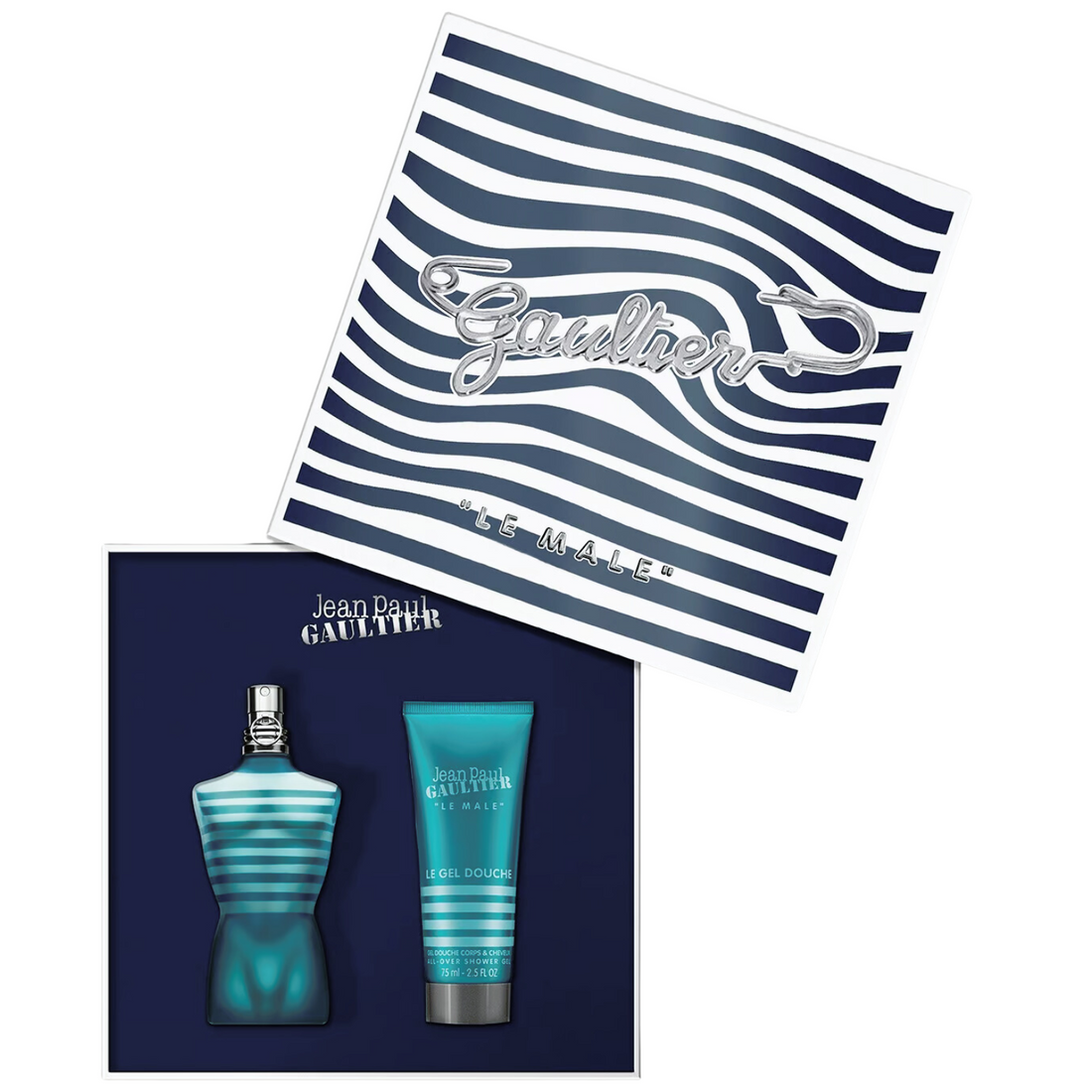 Jean Paul Gaultier Set Le Male Eau de Toilette 75 ml + Gel Ducha 75 ml