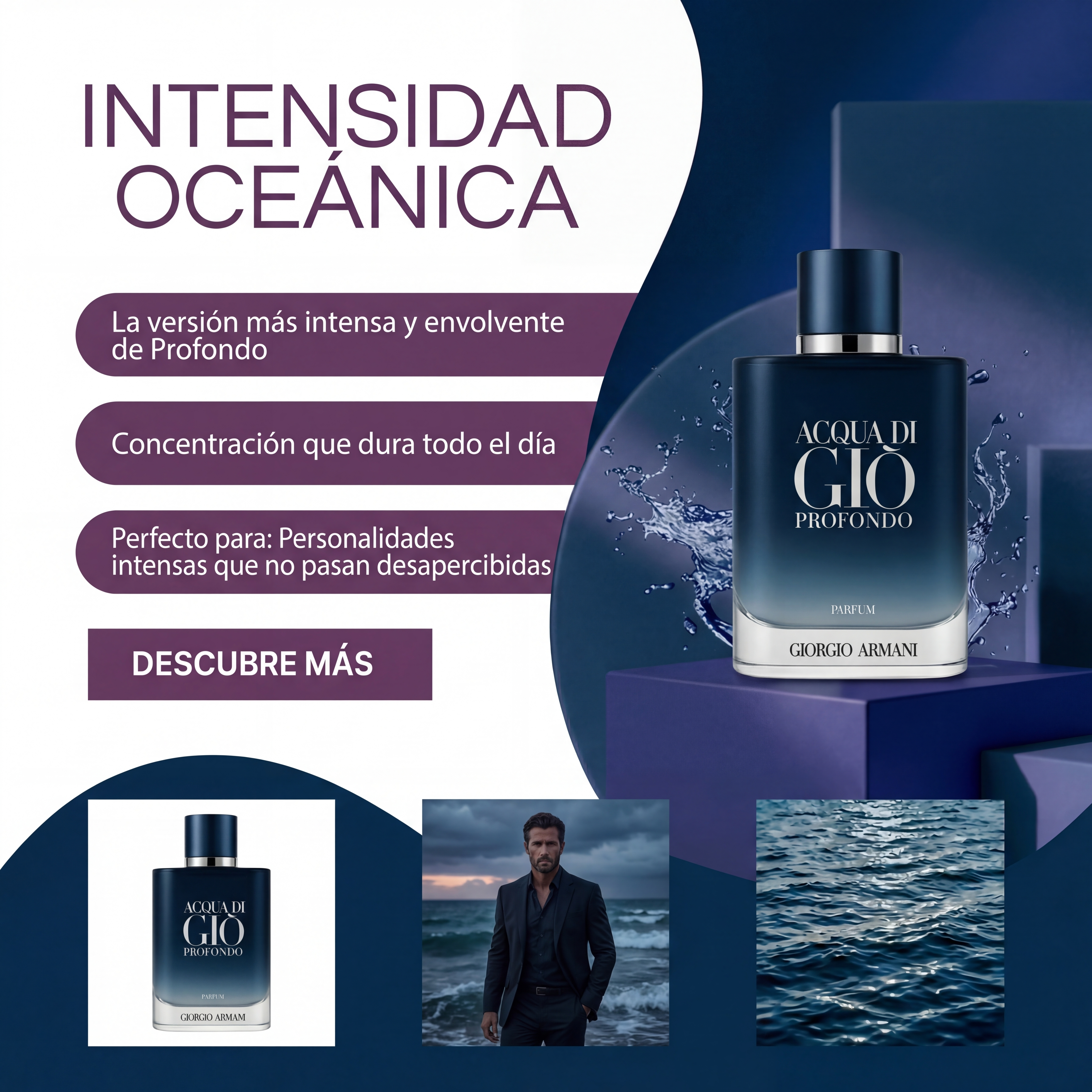 Acqua Di Gio Discovery Box | 5 ml de cada fragancia - Giorgio Armani - vista 6