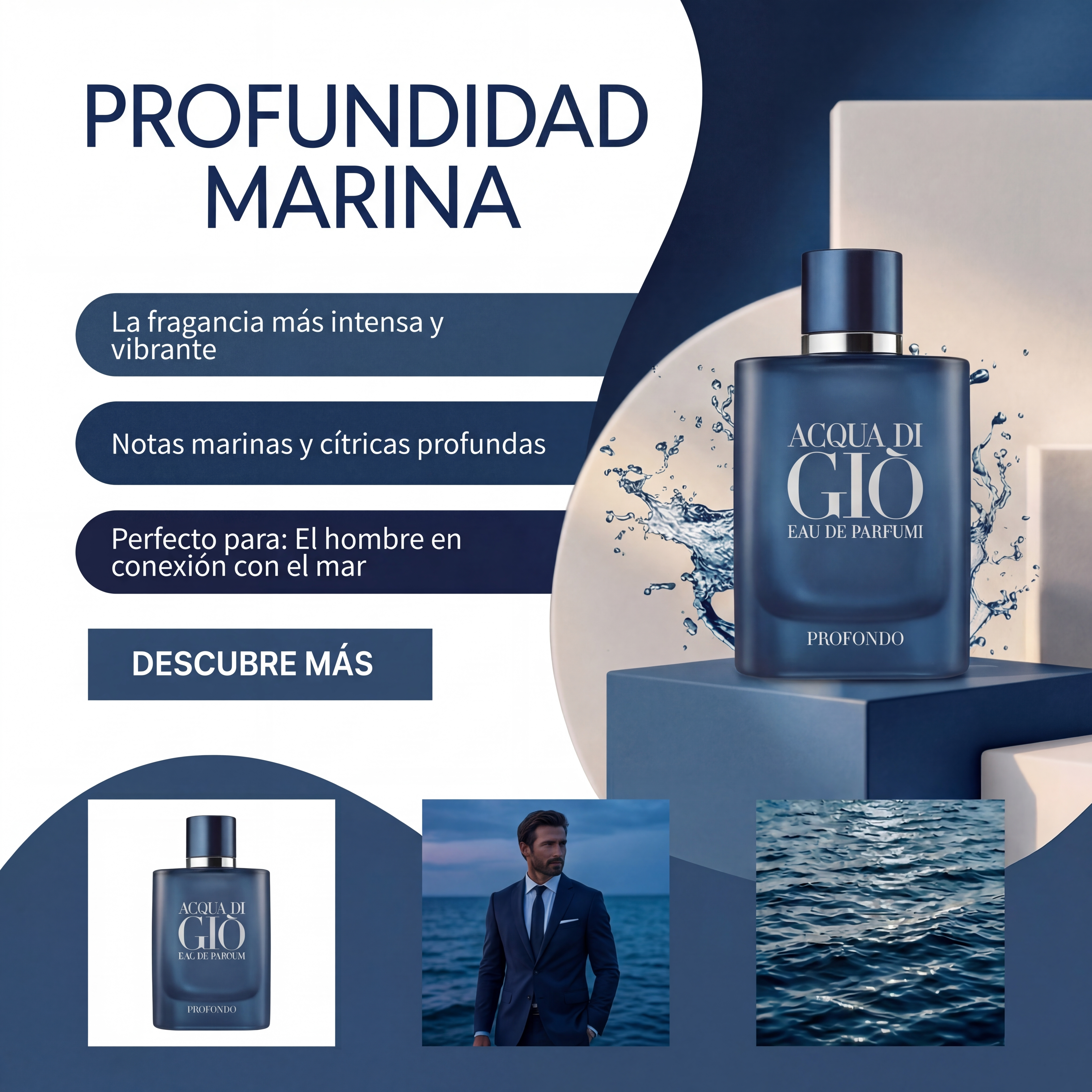 Acqua Di Gio Discovery Box | 5 ml de cada fragancia - Giorgio Armani - vista 5